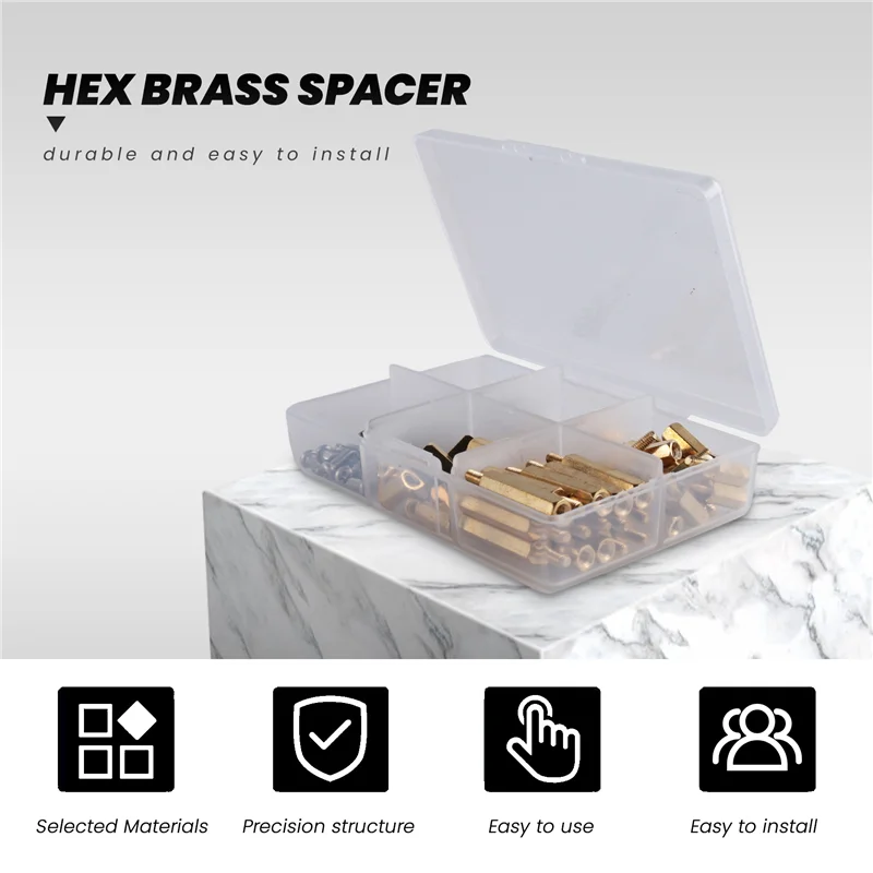 120 Buah Alat Instalasi untuk Raspberry Pi 4 Model B/3B +/3B M2.5 Seri Hex Kolom Kuningan/Kacang + Kit Aksesori Sekrup