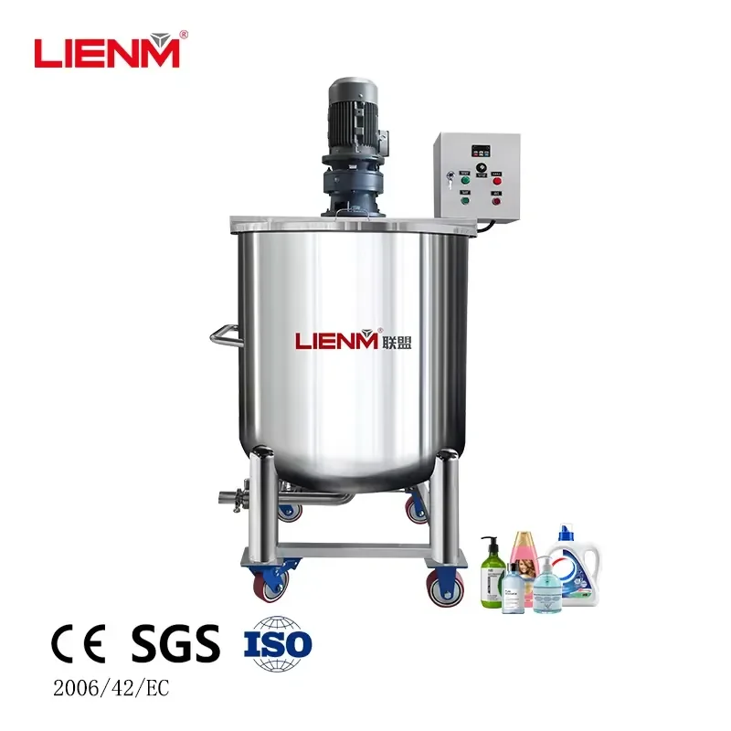 Hot Sale Liquid Soap Making Machine Laundry Toilet Soap Mixer Shampoo Hand Wash Mixing tank