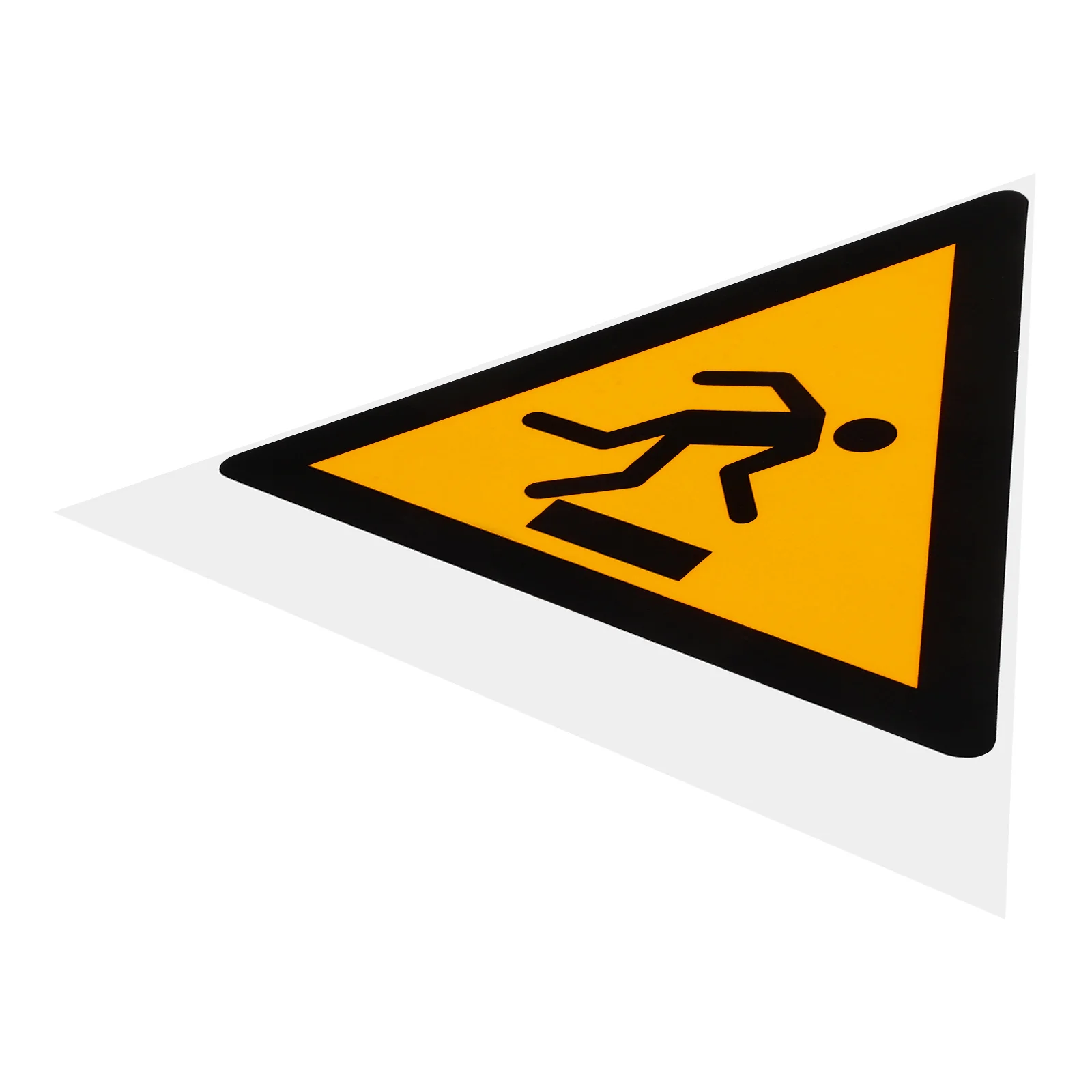 Danger Sign Watch Your Step Floor Warning Decals Caution Non-slip Applique Sticker Road