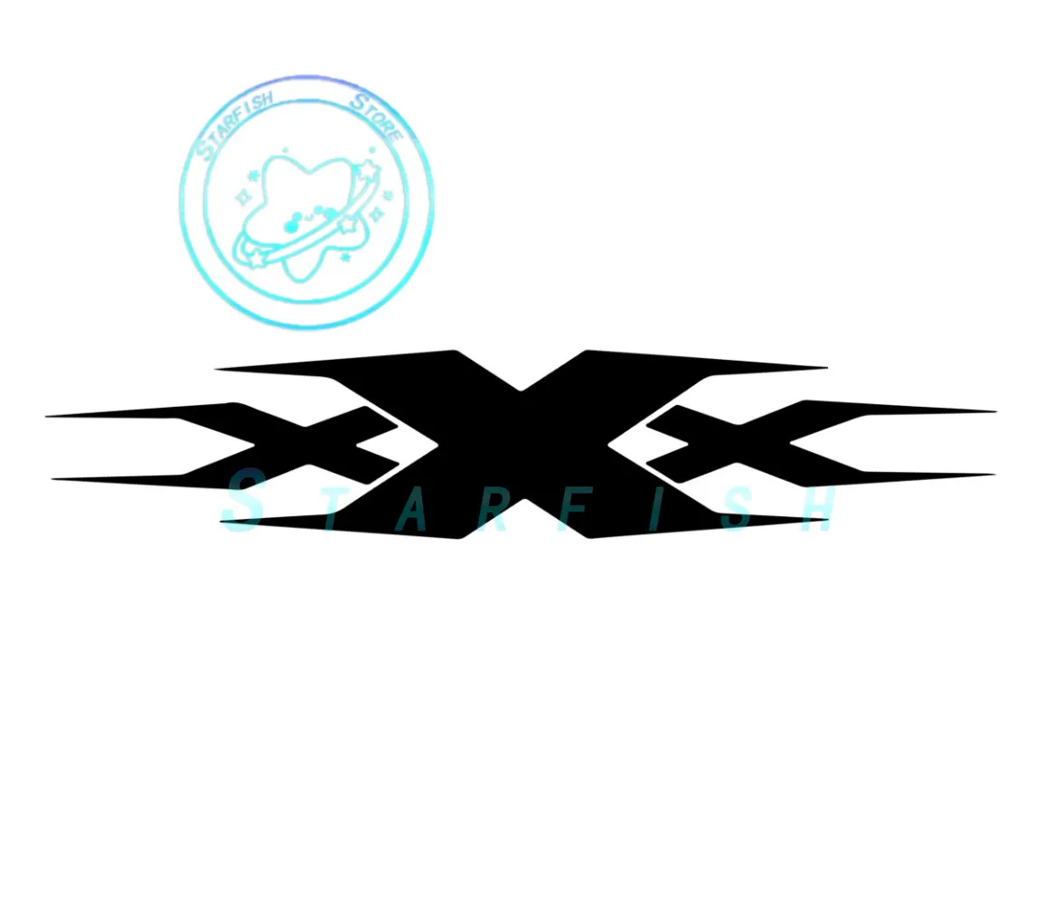 

Ххх логотип, персонализированное украшение кузова автомобиля, материал ПВХ, водонепроницаемая и Солнцезащитная технология резьбы