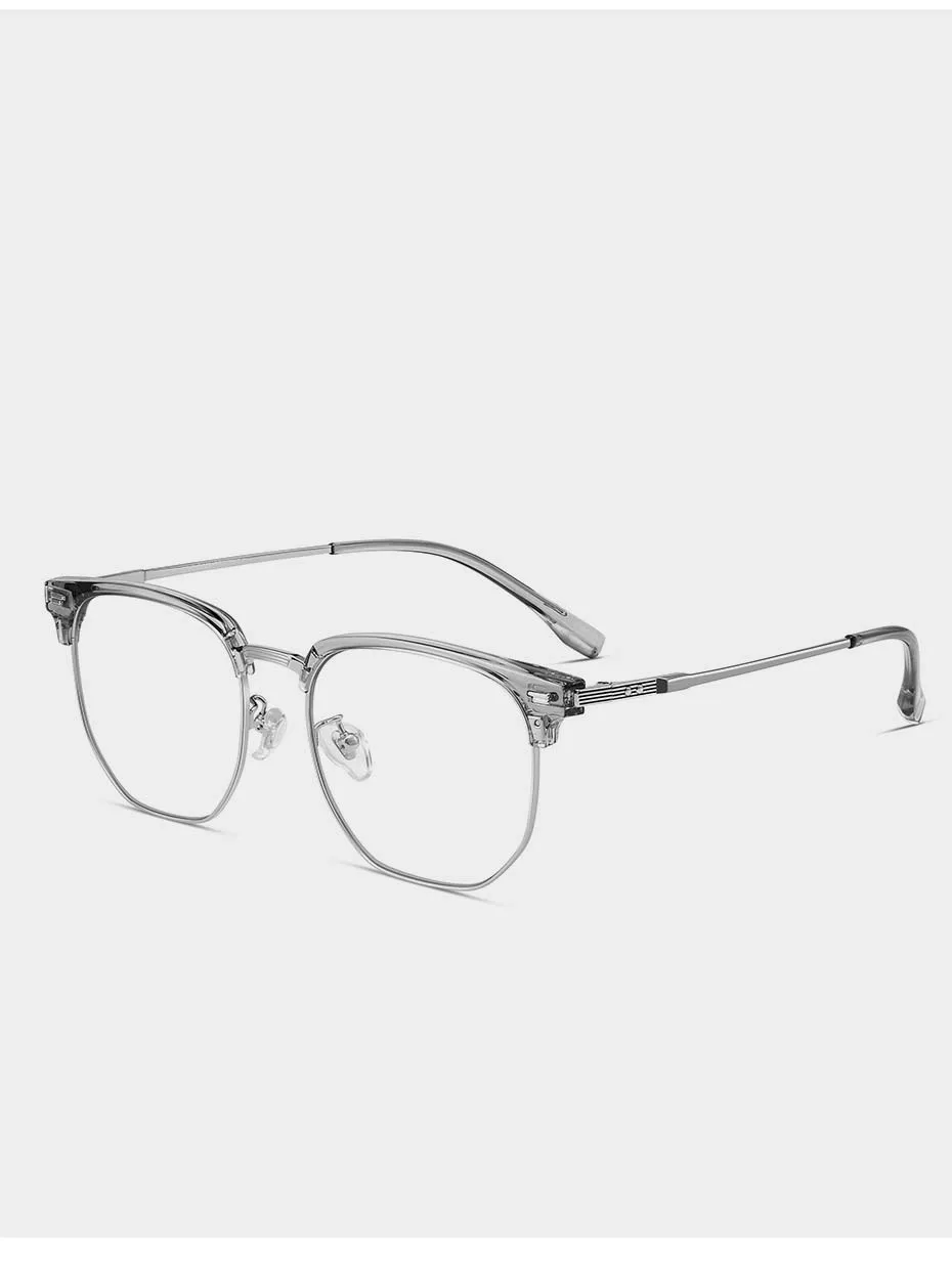 CAPONI 2025 Neue Brille Herrenrahmen Reines Titan Vintage Brillen UV400 Schutz Klassische Markendesignerbrille J23604 – Detail 12