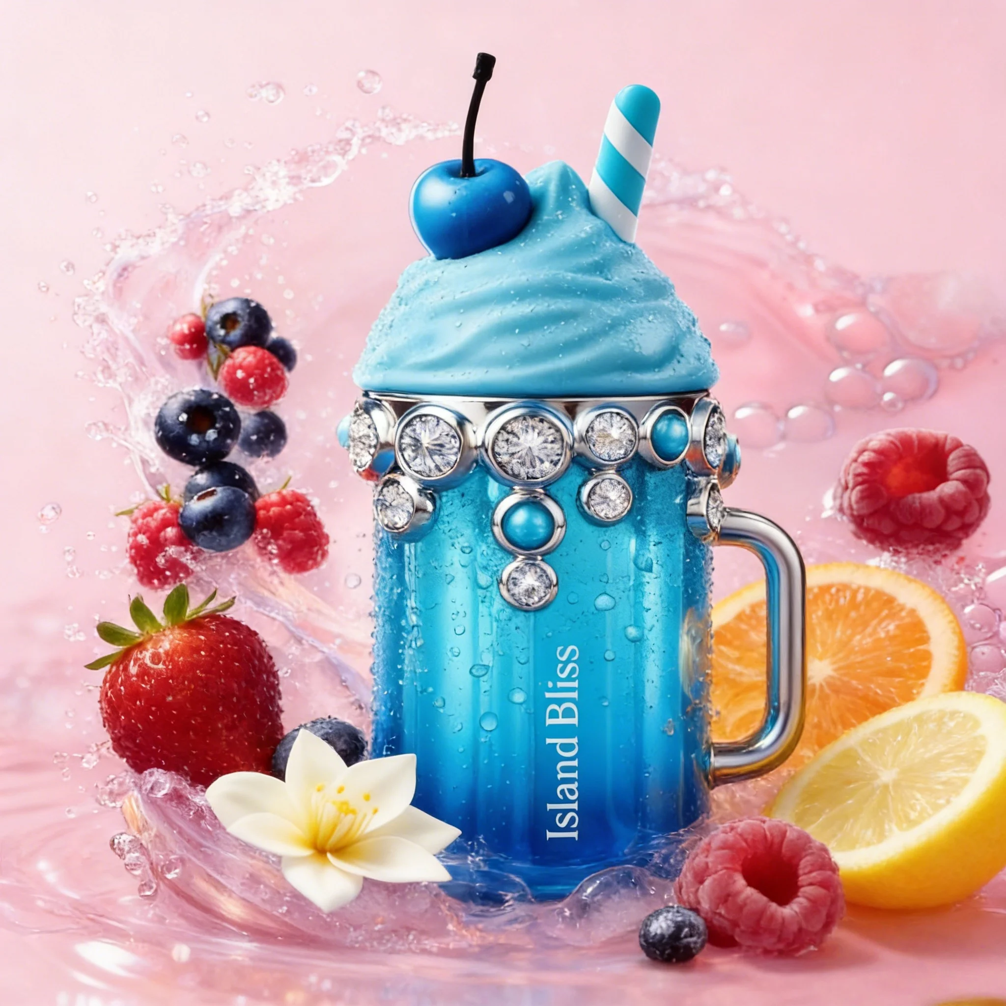 

Sweet Fruits, Floral, Sweet Scent, Women's Perfume, Eau De Parfum, Floral Notes, Island Breeze, Summer Beach