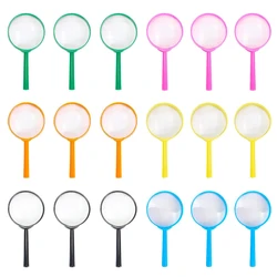 3 pz lente d'ingrandimento per bambini scienza giocattoli fisica bomboniere classe premi Juguetes Educativos Montesori Spielzeug