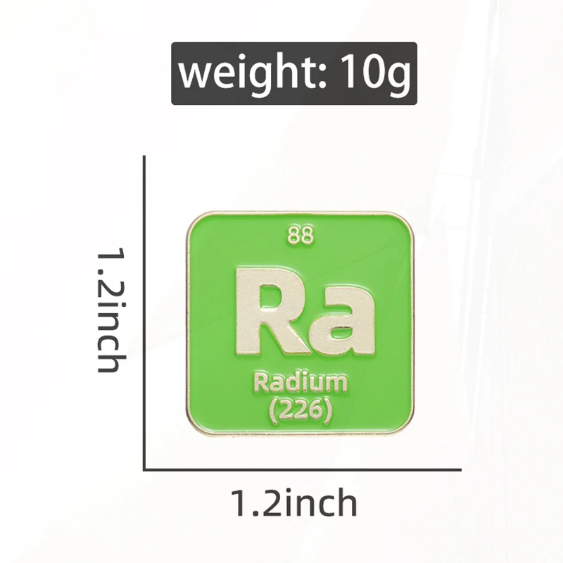 Bs Ra Ah! 소나무 라펠 배지 과학 위대한 여성 과학자 큐리 쥬얼리 선물, 화학 요소 에나멜 브로치 맞춤