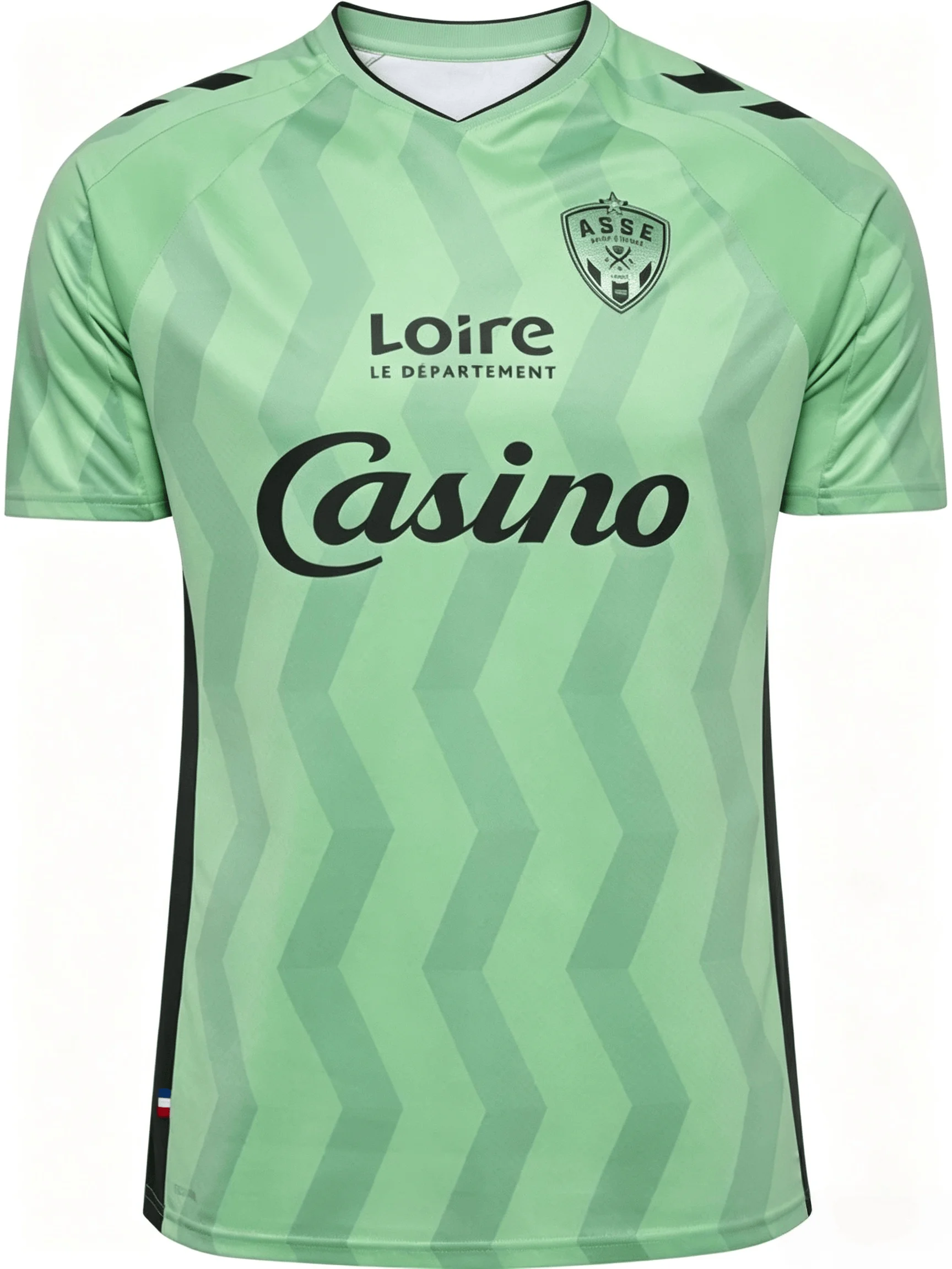 French Club Saint-Etienne Style Soccer Jersey Family Look Matching Clothes Quick Dry Football Shirt Parent-Child Kids T-Shirt