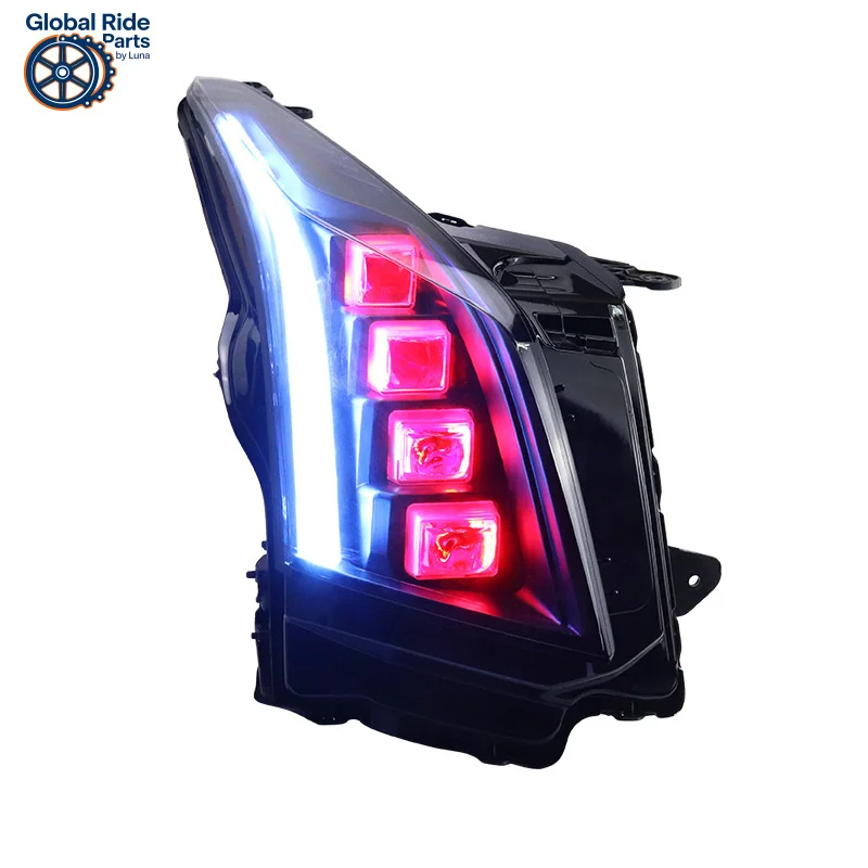 

Подходит для Cadillac ATSL, фара в сборе, ATS, модифицированная светодиодная линза, дневная работа, плавный указатель поворота