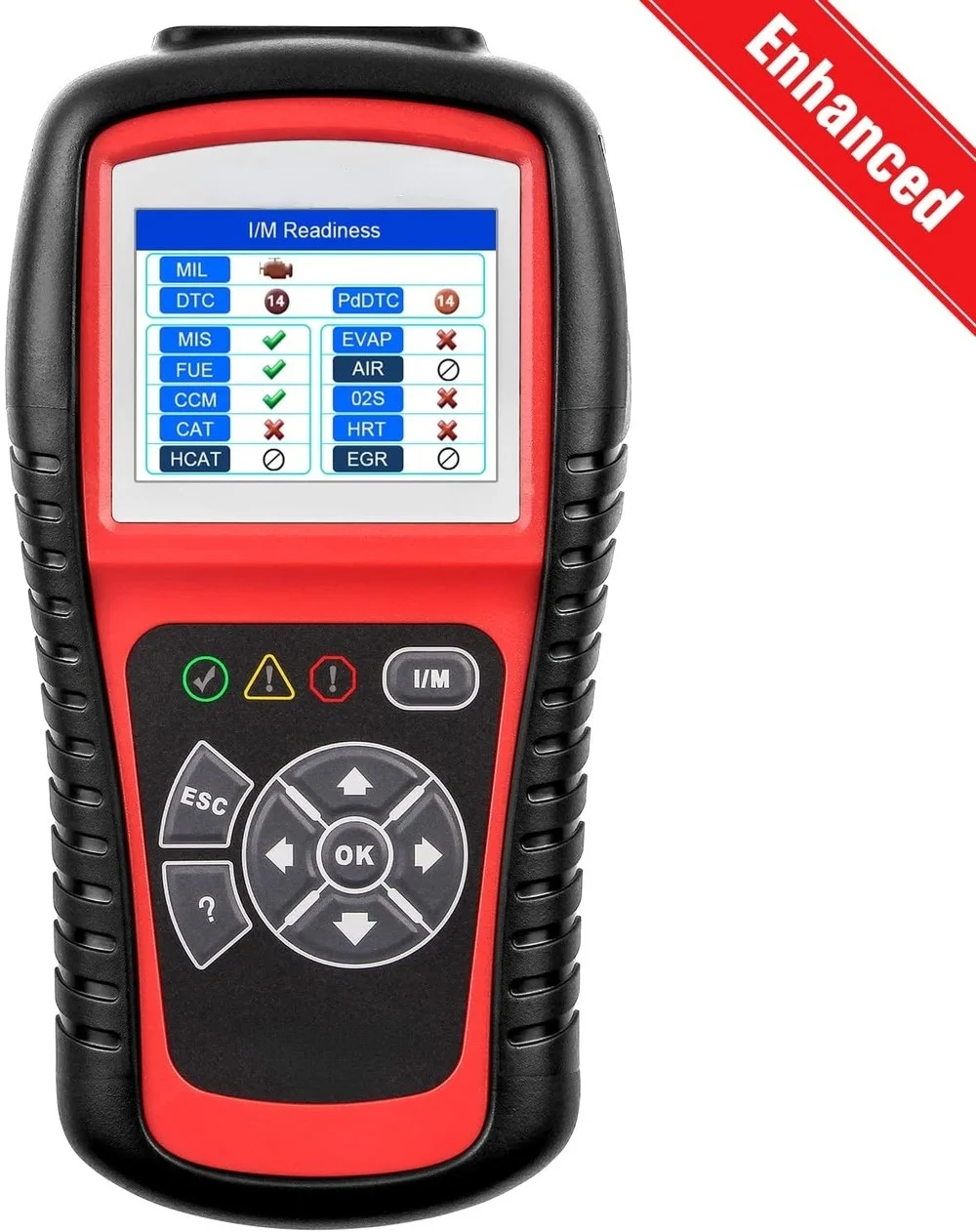 

OBD2 Scanner Enhanced Mode 6 Car Diagnostic Tool Check Engine Code Reader CAN Scan Tool, Upgraded Ver. Of AL319