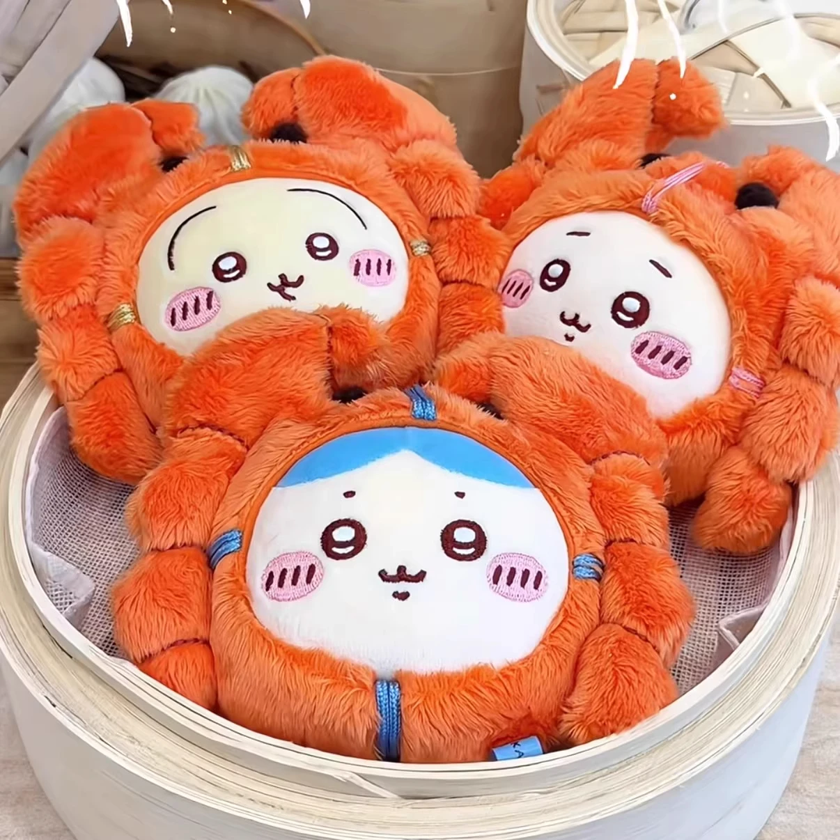 شنغهاي المحدودة جي يي كا وا شعر كراب أفخم دمية قلادة دمية لطيف Usach جي يي شياو با لعبة الطرفية هدية.