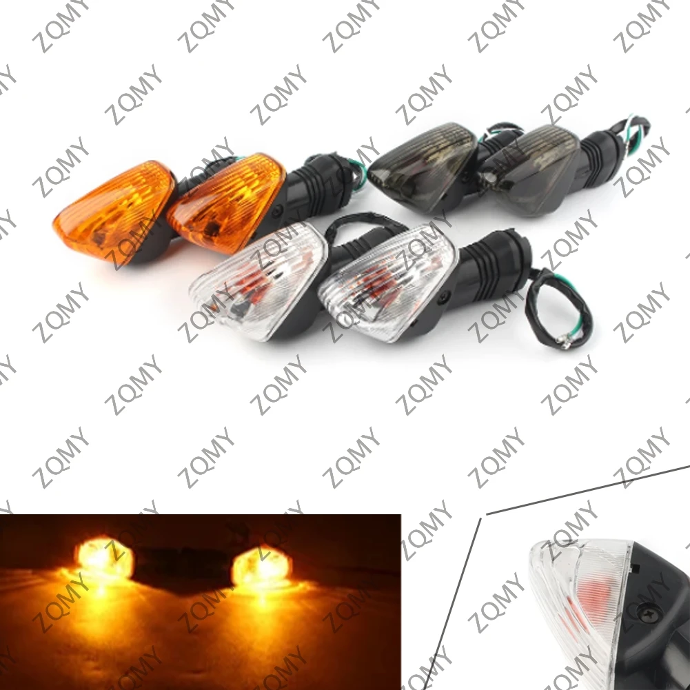 Motorcycle Front/Rear Turn Signal Indicator Light For Kawasaki Ninja 6500R 1000 ZX-6R ZX-10R Z750S Z750 Z1000 KLE500 KLE650