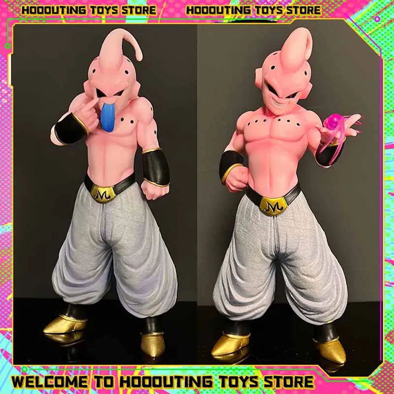 20cm Dragon Ball Z Majin Buu Action Figures Make Faces Buu Anime Figure Anger Buu Figurine Collection Dbz Decor Model Toy Gift