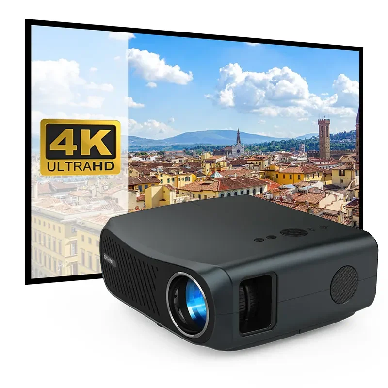 YYHC-New 12500 Full HD 1080p 4k multimedia smart projector for home/office/education/sports/club