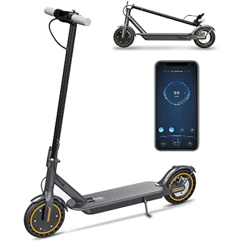 

T5 Electric Scooter, Up to 19 Miles Range, 19 Mph Folding Commute Electric Scooter for Adults with 8.5" Solid Tires