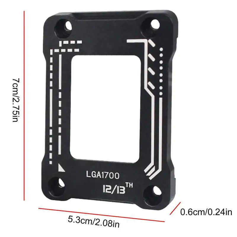 LGA1700 Socket CPU Frame Fixing Buckle LGA 1700 Kit Heavy Duty Contact Frames CPU Bending Correction Bracket Buckle With Hand