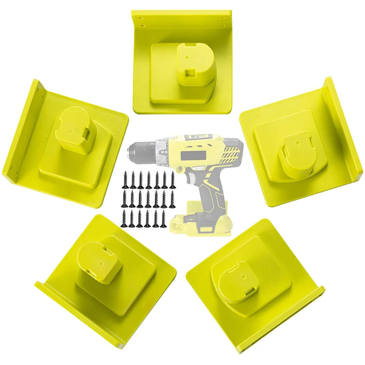 Suporte de Ferramenta Doca Montagem para Ryobi 18v Ferramentas Broca Titular Cabide Ferramentas Elétricas Acessórios Armazenamento Suporte Ferramenta Oficina Garagem Peças