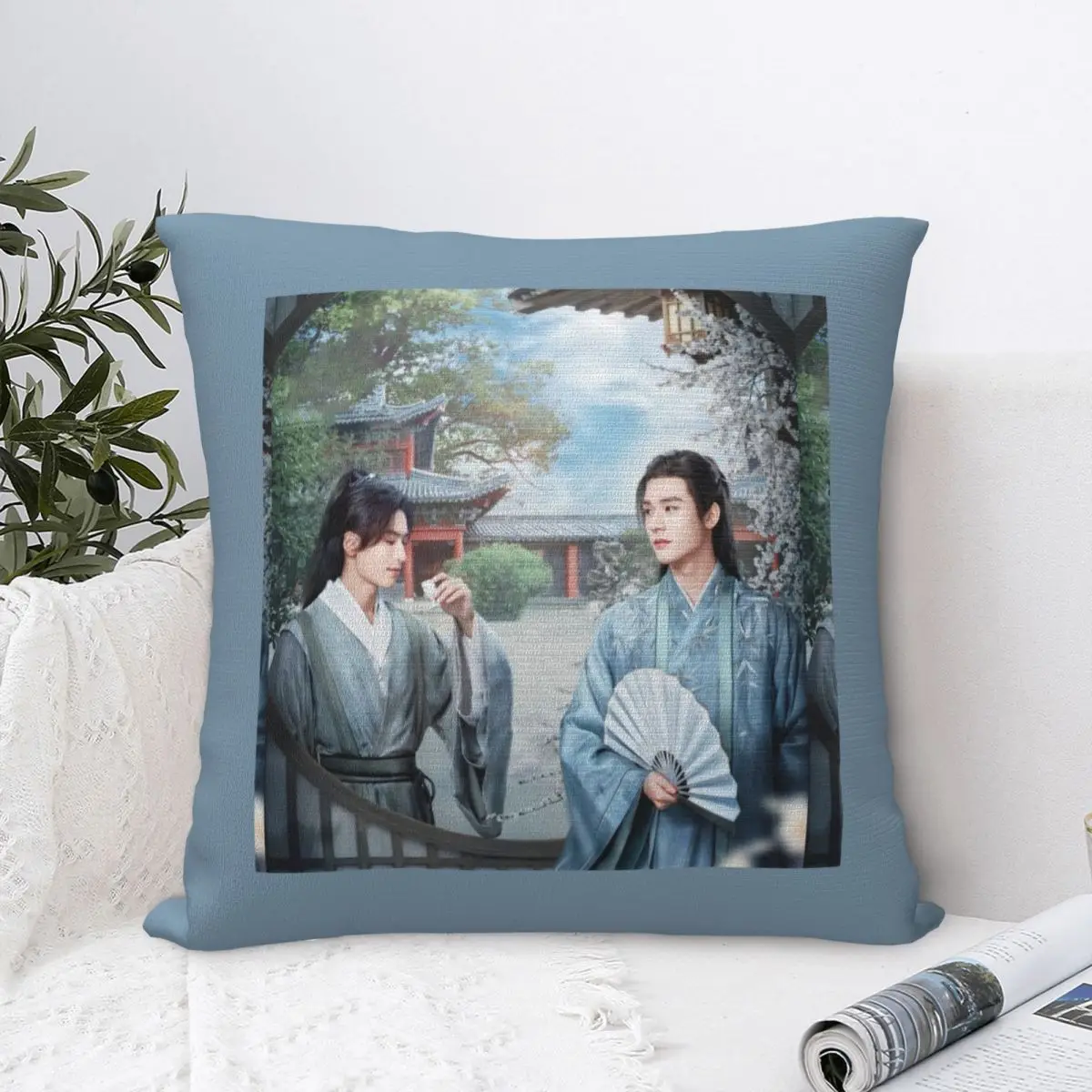 Word Of Honor Pillow Case Chinese BL LGBT Cushion Cover Funny Zippered Decorative Pillowcase for Living Room 18