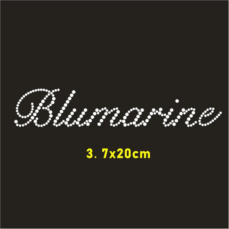 Rhinestone Iron On Letter Bedding Hot Fix Crystal Patch Custom Strass Applique Pillow Heat Transfer Stickers Accessories