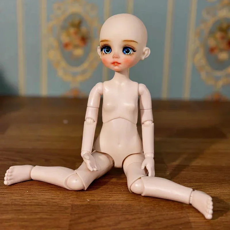 30cm nowa lalka do makijażu 1/6 lalka BJD Multi Joint mobilna lalka zabawka dla dziewczynek prezent
