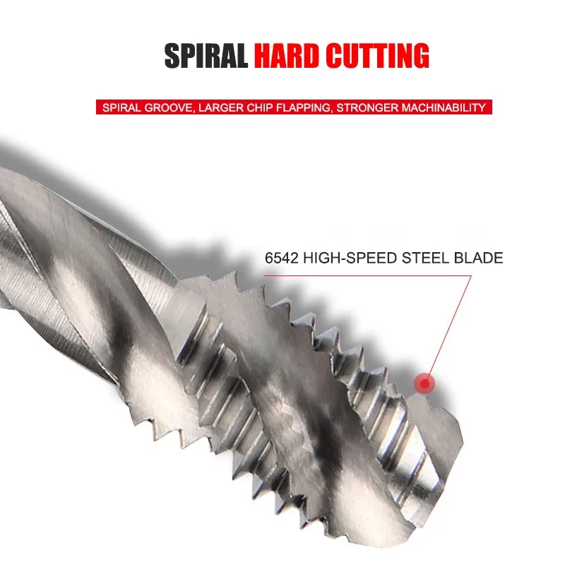 Aluminum Screw Tap Machine Screw Tap Tapping Tapping Bit m2 m4 m5 m6 m8 m10 m12 m16