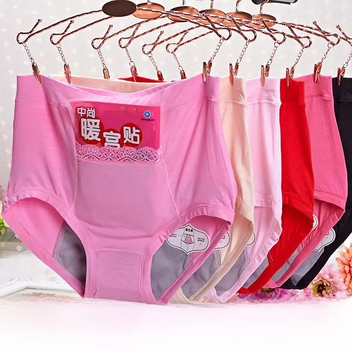 

Women's Menstrual Period Underwear Leakproof Panties mid Waist Lace Briefs Pure Color Sexy Comfortable Women's ...