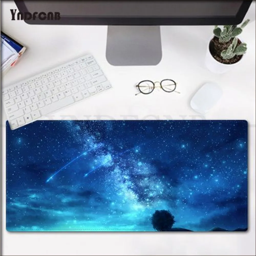 starry sky Mousepad Large XXL Gaming Laptop Computer Desk Mat Mouse Pad Mouse Mat Notbook Mousepad Gamer