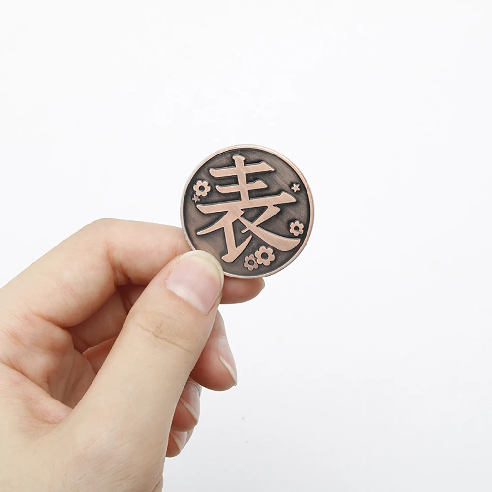 Ghost Kill Demon Coin Cosplay Anime Tanjiro Kamado Tsuguko Kanao Tsuyuri Costume Props Accessories Fans Gifts image 6