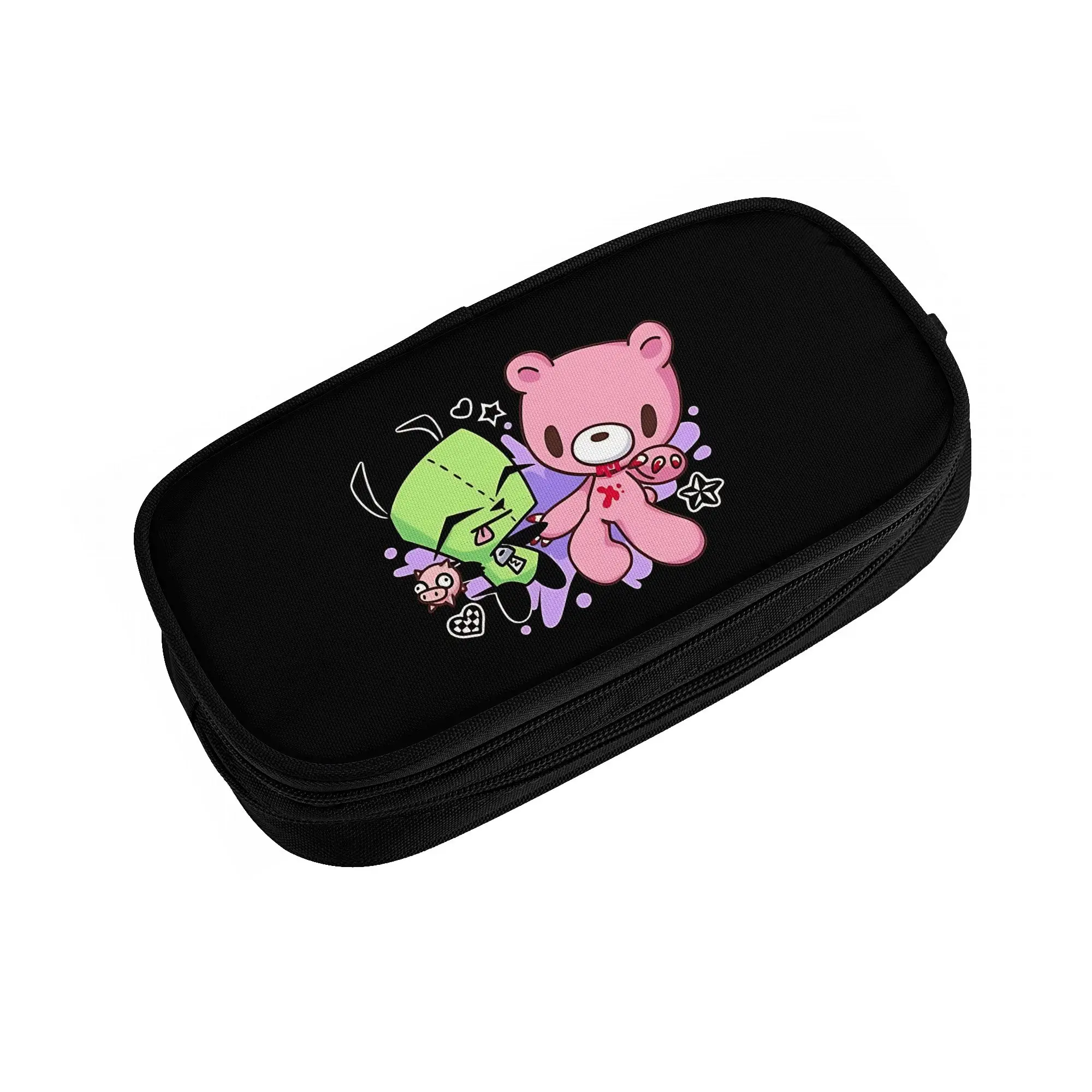 1 Piece Lightweight Bumbling Pencil Case Boys Pen Bag Invader Zim Office Pencil Pouch