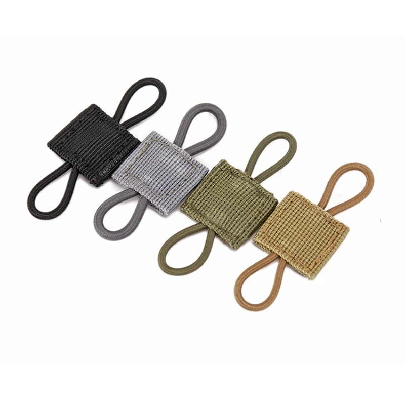 Retenedor antena PTT MOLLE – Elástico porta radio militar - imagen 4