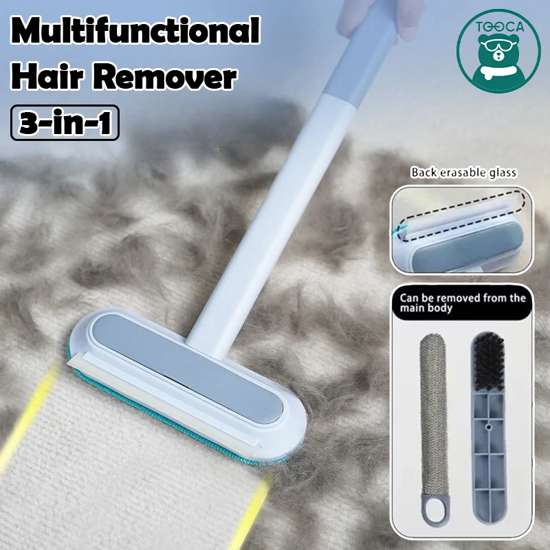 Multi-function Brusher Pet Cat Dog Hair Remover Brush Manual Lint Hair Cleaner Remover Carpet Bed Hair Tools Pet Supplies