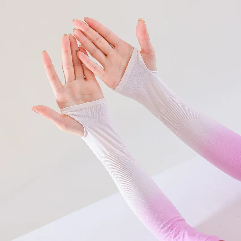 Slope Running Bicycles Outdoor Sports Bicycles Men's Women's Wrist Guards Multifunctional Sun Protection Sleeves Made Ice Cloth