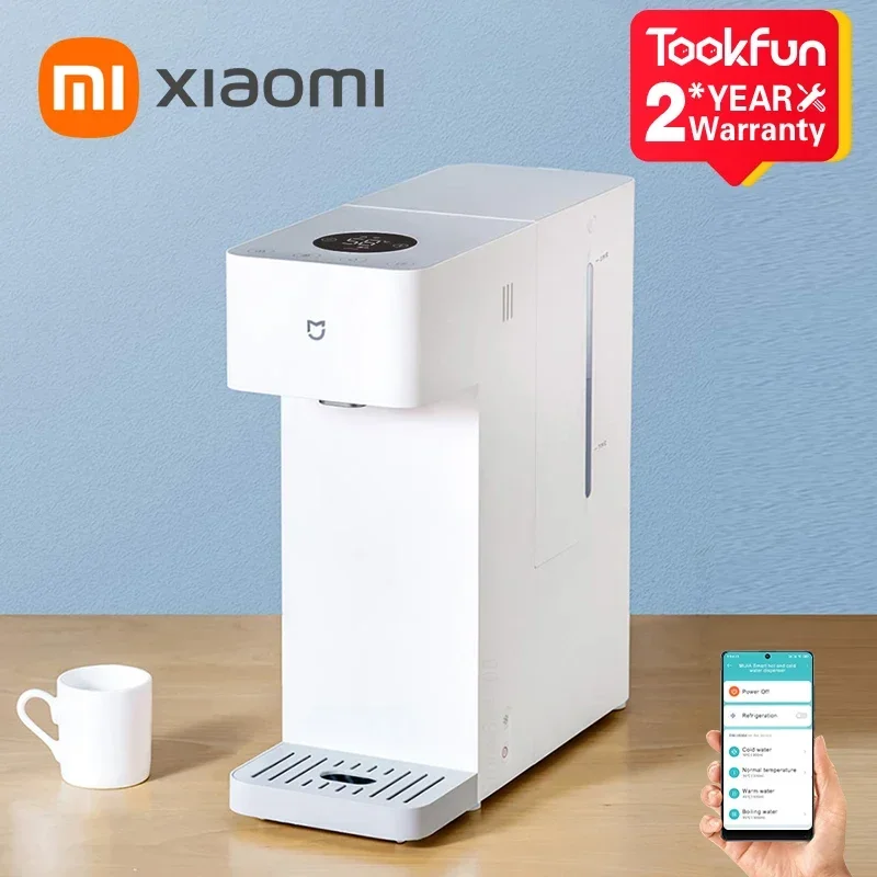 2024 XIAOMI MIJIA Smart Hot and Cold Water Dispenser 3L 2075W Home Fast Water Heated Cooler Portable Water Pump Electric Kettle