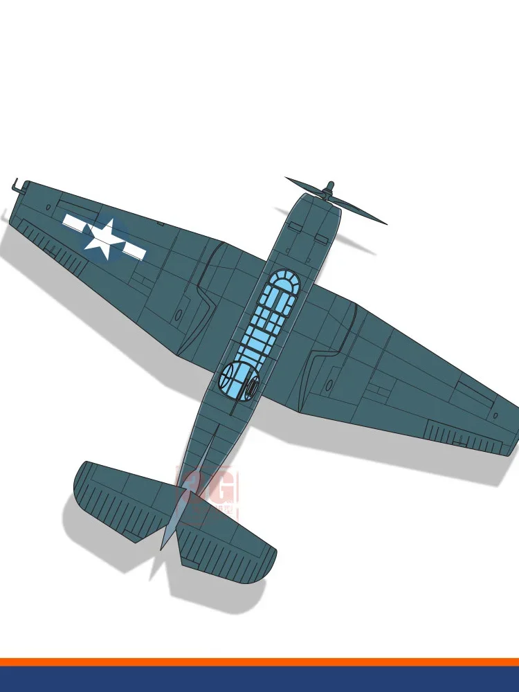 Academy Assembly Aircraft Model Kit, 12340 TBF-1C, Torpedo Aircraft, architecture Bay Battle 1/48