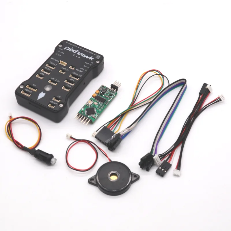 Pixhawk MINIOSD PX4 PIX 2.4.8 32 Bit Flight Controller Autopilot with 4G SD Safety Switch Buzze