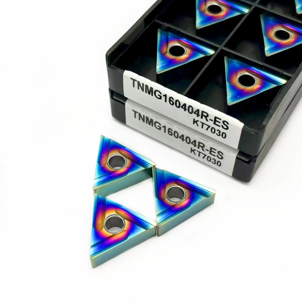 TNMG Cermet Inserts TNMG160404R TNMG160404L ES KT7030 CNC Lathe Cutting Tool Metal Ceramics For Precision Machining TNMG160408R
