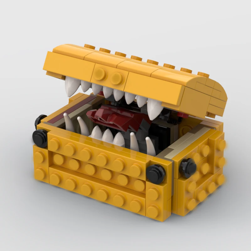 

NEW 120PCS MOC Creative Model Treasure Mimic Premium Display Assembly Building Blocks DIY Gift Collectible Decoration Building