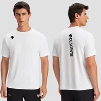 2025 A Brand-new Autumn and Winter Brand Cotton Printed Round-neck Short-sleeved T-shirt for Fashionable Men's and Women's Tops