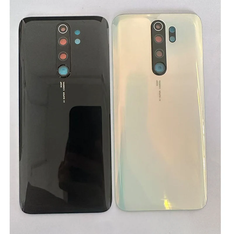 For Xiaomi Redmi Note 8 Pro Battery Cover Rear Glass Door Housing Replacement Parts