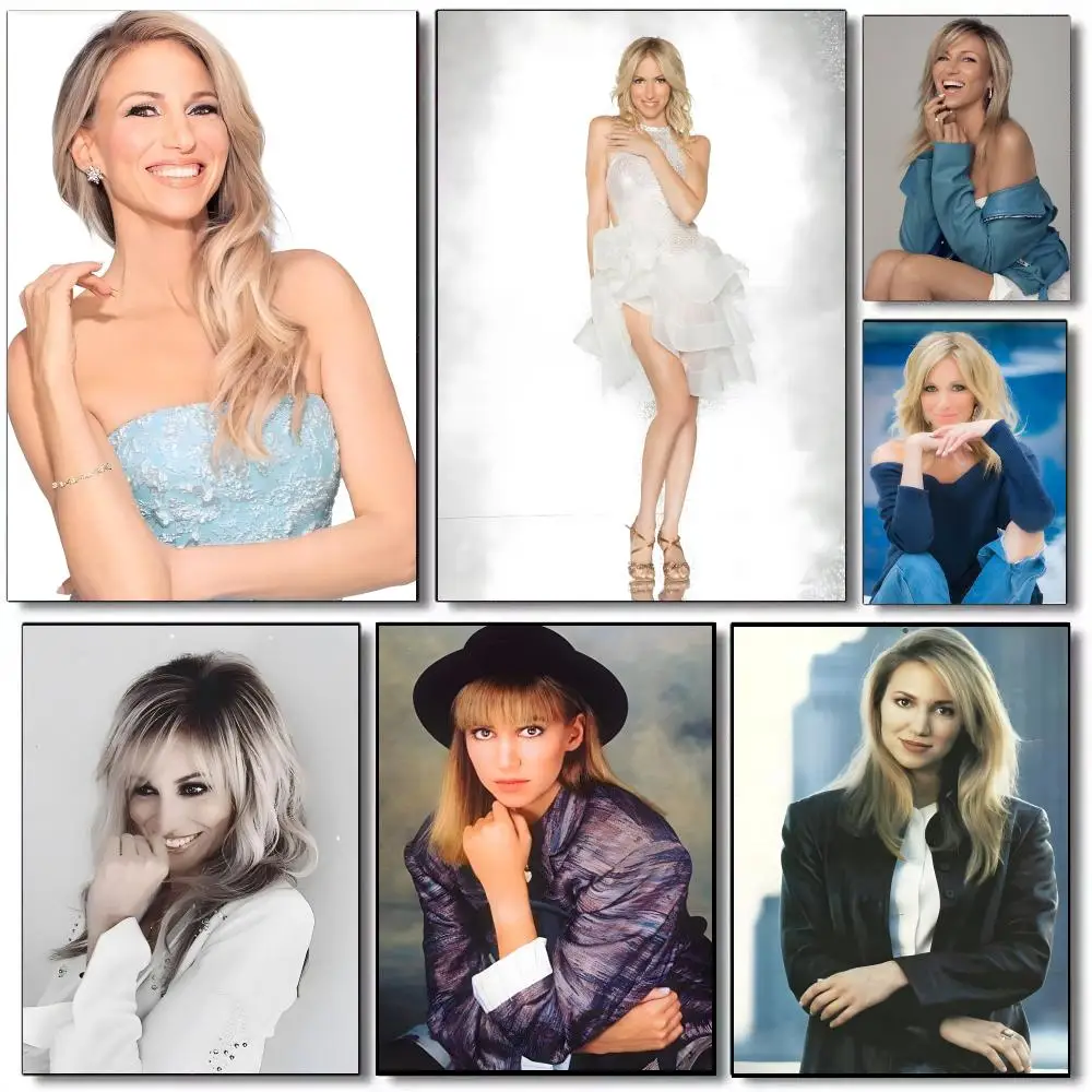 Debbie Gibson Singer 80s Pop Poster Self-adhesive Advanced Aesthetic Printing Paper Wall Art for Living Room Home Decor