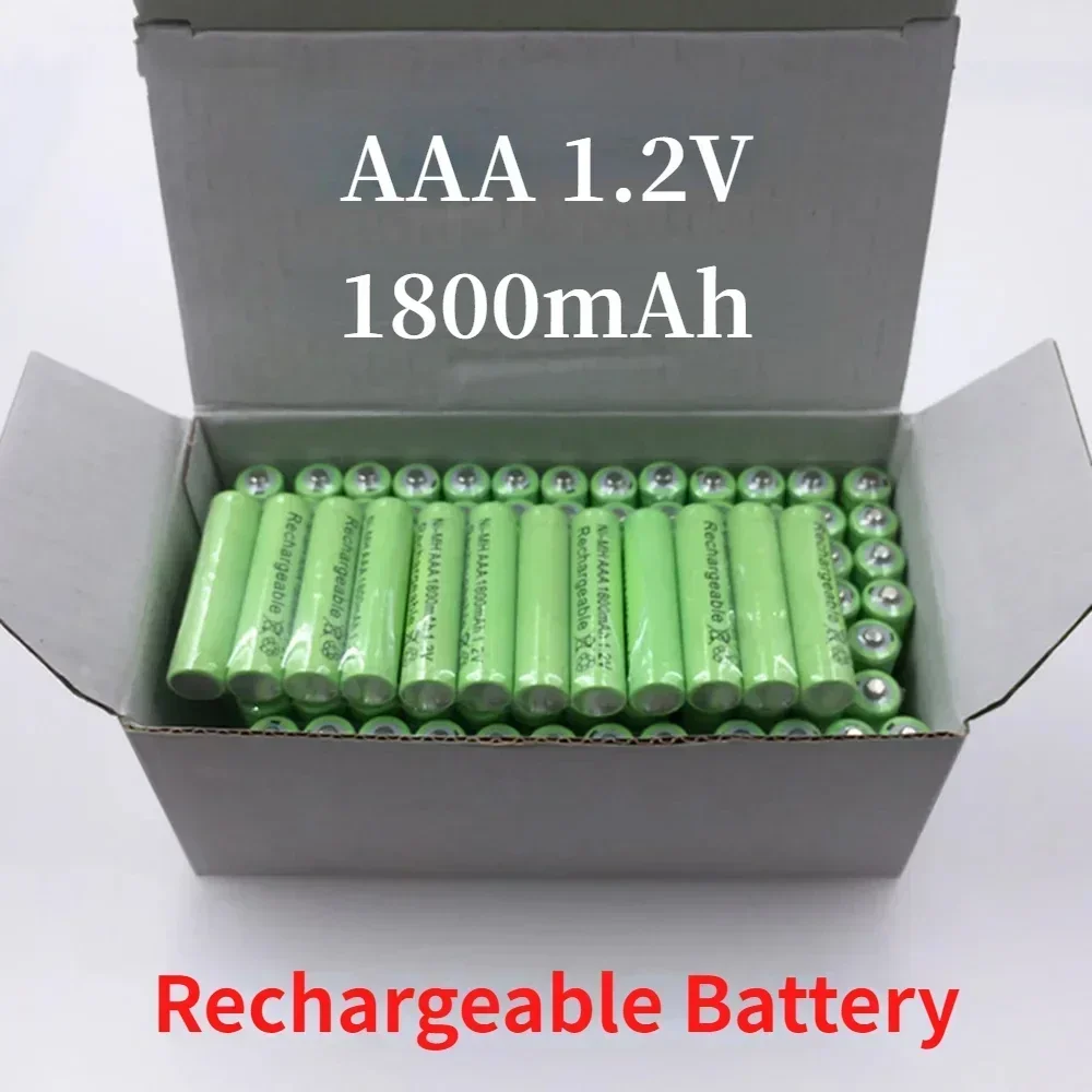 4/8/12/16/20PCS 100% oryginalny AAA 1800 MAh 1.2 V jakość AAA wody 1800 MAh Ni-Mh 1.2 V 3A akumulator