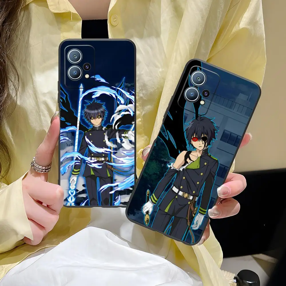 

Owari no Seraph Yuichiro Hyakura Чехол для телефона Huawei P60 P50 P40 P30 P20 P10 P9 P8 Pro Lite Plus Черный чехол Роскошный смартфон