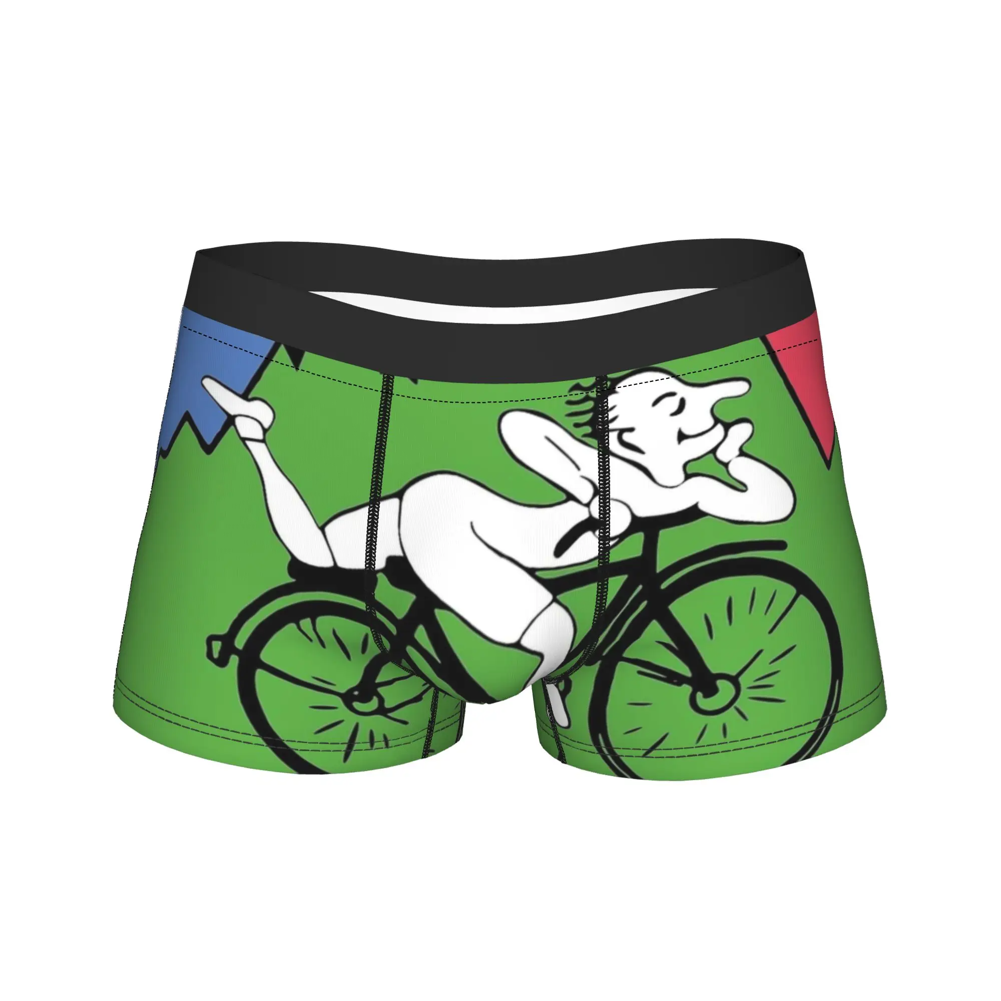 LSD Albert Hoffman Blotter Bicycle Day 1943 Underwear  Custom Trunk Trenky Male Panties Elastic Boxer Brief Birthday Present