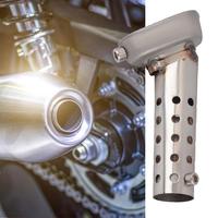 57x40mm Universal Front Mid End Catalyst DB Killer Adjustable Silencer Noise Sound Eliminator Exhaust Pipe Muffler Silencer