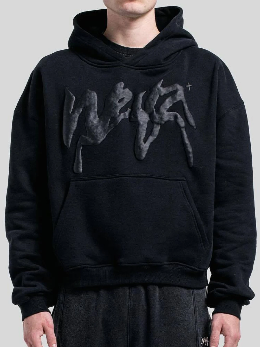 الأوروبية والأمريكية 2025 الهيب هوب الأبجدية رغوة مطبوعة هوديي الخريف/الشتاء شخصية الرجال والنساء هوديي #1