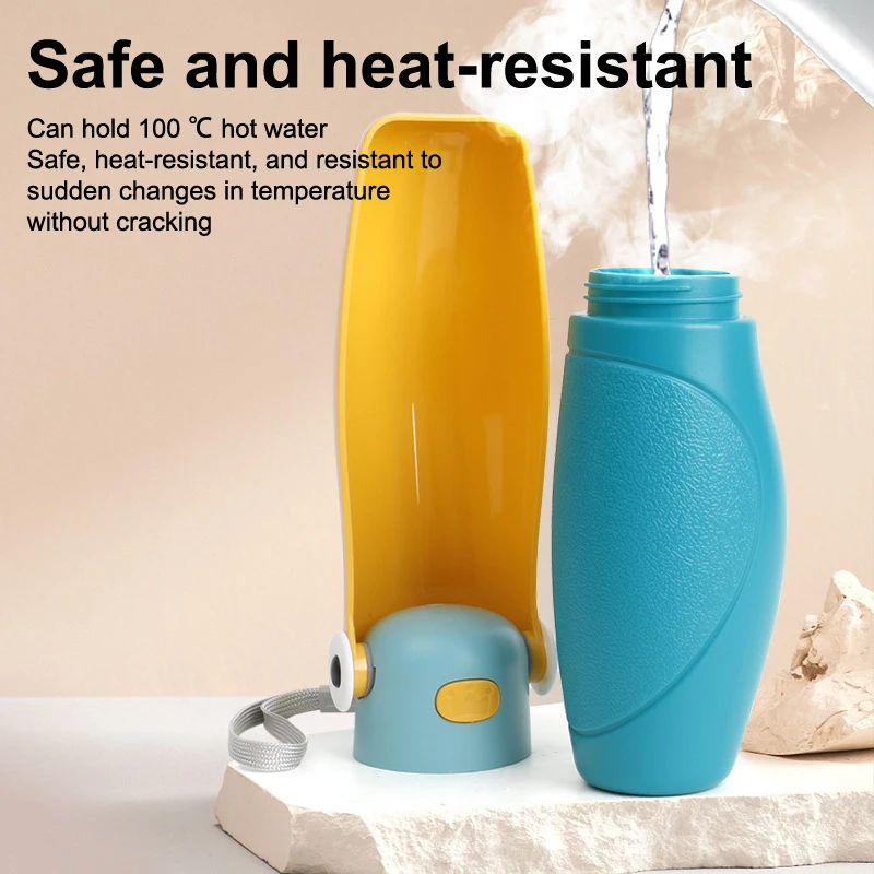 

Feeder Leak Proof With Drinking Cup Dish Bowl Portable Pet Water Dispenser Outdoor Walking Hiking Travel Dog Water Bottle