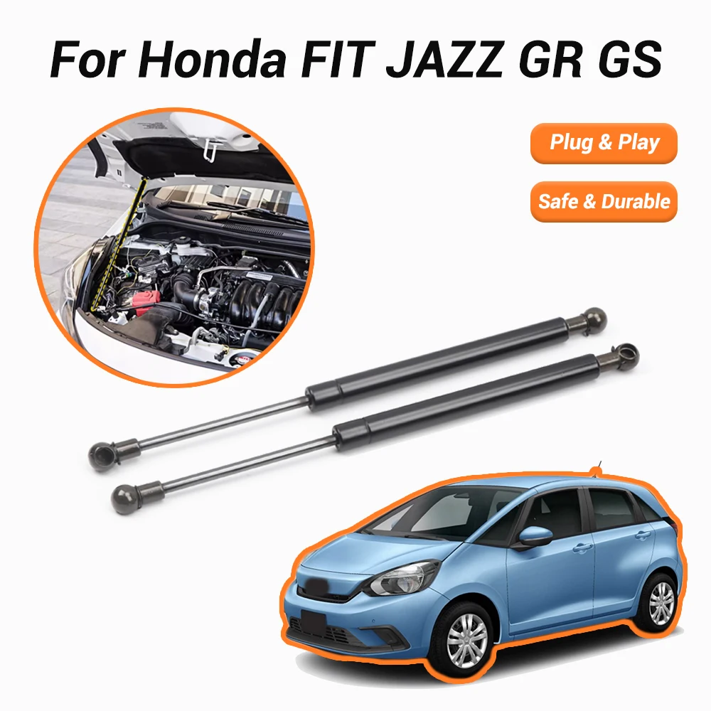 

Hood Struts for Honda Fit Jazz GR/GS MK4 2020-present Front Engine Bonnet Gas Springs Shock Absorbers Lift Supports 2PCS