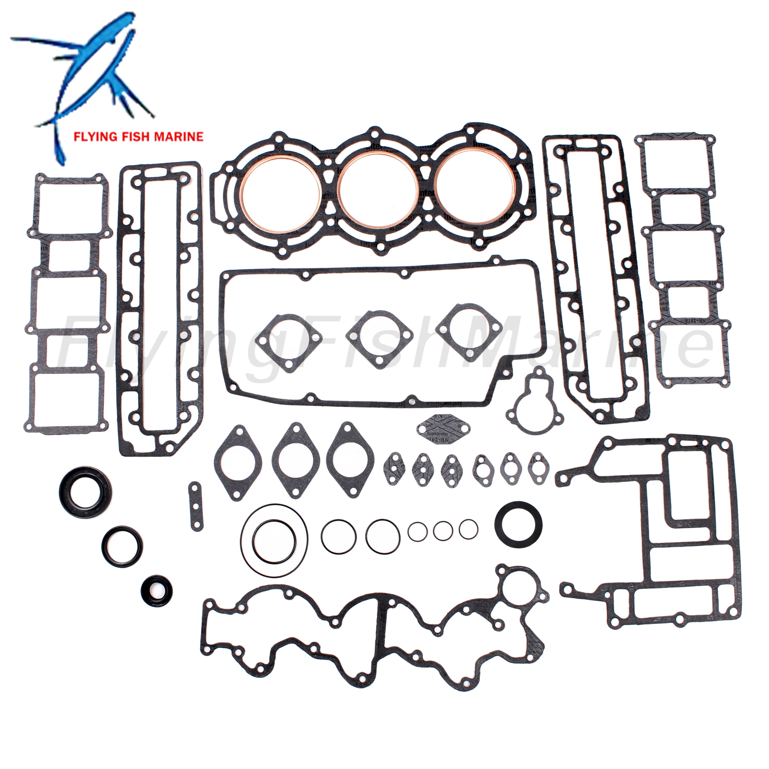 Outboard Motor 3B7-87121-1 3B7871211 3B7871211M Power Head Gakset Set Kit for Tohatsu for Nissan 80HP 90HP