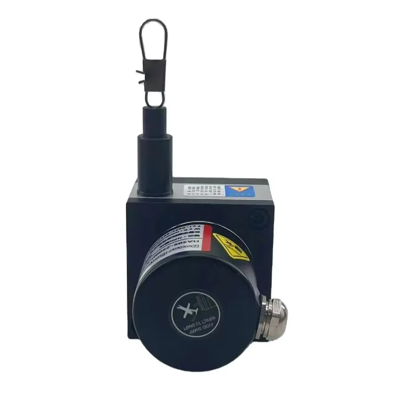 1000mm Range Draw Wire Displacement Sensor Rope Encoder String Pot Potentiometer Type