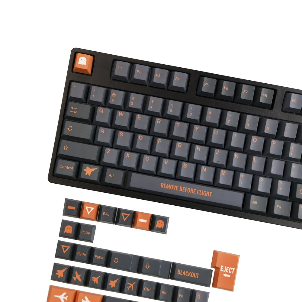 140 Keys/set GMK Stealth Keycaps PBT Dye Sublimation Key Caps