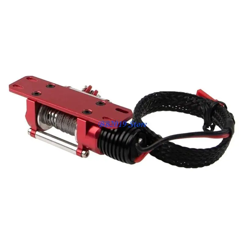 

Q0KB Metal Automatic Winch System for 1:10 RC Crawler RC Car Spare Parts Accessories