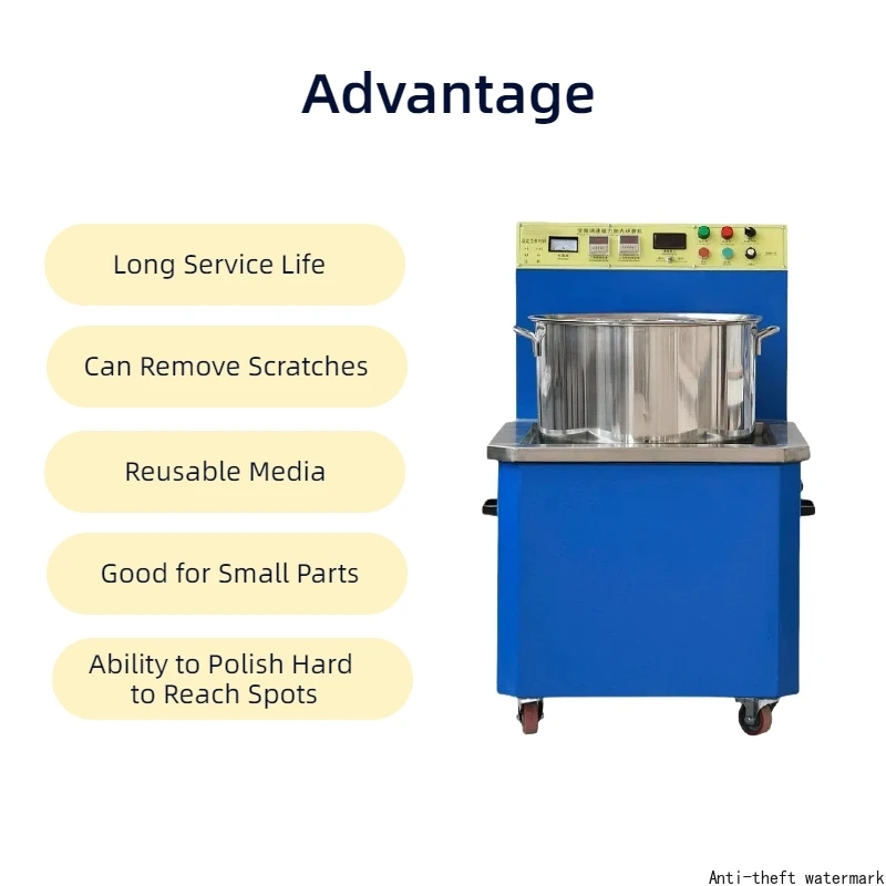 2025 Hot SellingBackrest frequency conversion spinning metal sheet surface deburring roller machine magnetic deburring machine