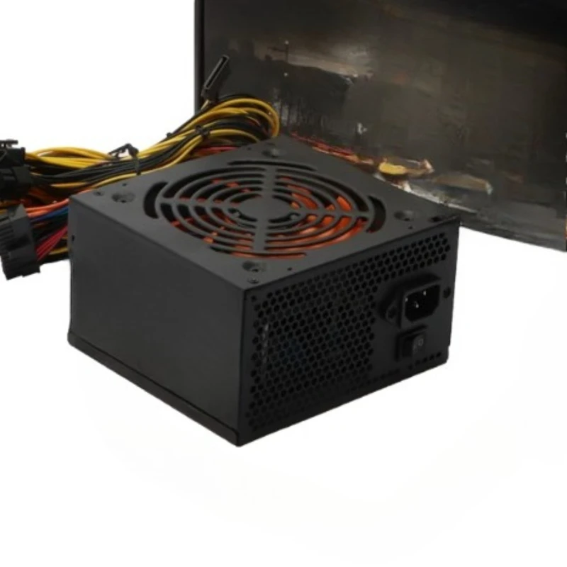 ATX PC Power Supply, 400W Rated 550W Peak Desktop Computer PSU for Gaming Case